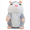 Talking Hamster Mouse Pet Plush Dolls Speak Talking Sound Record Hamster Stuffed Toys Educational Toy Christmas Children Gifts 15cm D6329