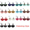 14 couleurs Nouvelle déclaration Bohemian Boucles d'oreilles Tassel Vintage Ethnique Drop Dangle Fringe Mode Bijoux Druzy Boucles d'oreilles Druzy Bijoux Femmes Cadeaux