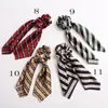 Hair Scrunchies Bands Streamer Accessories Women Girl Ponytail Holder Elastic Ropes Ribbon Scrunchie Hair Ties bobbles Headwear 20pcs F307A