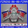 yamaha fzr carénages