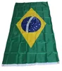 Bandeira do brasil 3x5ft 150x90cm impressão de poliéster interior ao ar livre pendurado venda bandeira nacional com ilhós de latão 5068946