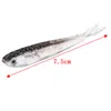 20шт 7.5 см 2.5 г Бионическая рыба силиконовые рыболовные приманки мягкие приманки приманки искусственные приманки Pesca аксессуары