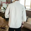 Zongke Kimono Cardigan Coat Japoński Kimono Mężczyźni Kurtka Streetwear Ubrania Męskie Kimono Kurtka Mężczyźni Hip Hop Windbreaker 2019 Wiosna MX191109