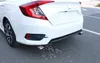 High quality 304# stainless steel Car double tube mufflers,exhaust piple decoration outlet,tail throat for Honda Civic 10th 2016-2020