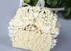 Lace-Up Candy Box Candy Pansy Hollow Plac European Wedding Candy Box Wstążka Czekoladowe Box Pearl Paper Gift Hot