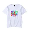 Nie brach wieder bunte lustige schwarze T-Shirt neue Mode T-Shirt Marke Hip Hop Print Männer T-Shirt