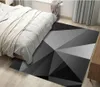 Custom 3D Floor Sticker Grey triangle geometry Bathroom Bedroom Vinyl Floor Mural PVC Waterproof Wallpaper Painting Modern