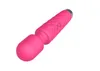 Jouets sexuels puissants rechargeables de vibrateur de bâton AV rechargeables par USB, masseur de baguette magique de 20 fréquences Vibromasseurs de point G Produits de sexe de clitoris pour des femmes
