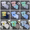 Babyjongen kleding set cartoon baby meisjes shirts korte broek 2 stks set korte mouw peuter outfits zomer kids kleding 15 Designs DHW3329