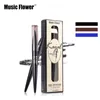 3x Nude Looks Kajal Eyeliner Matte Waterproof Eyeliner Pencil Music Flower Charming Electric Brown/Black/Blue Eyes Makeup