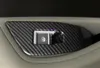 Couverture de panneau de commutateur de fenêtre intérieure en Fiber de carbone Tirm pour Audi A4L B9 2017-2019226F