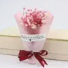 Feest gunst Valentijnsdag bruiloft soap rose sterren gedroogde bloemen ins mini klein boeket maak foto's slinger met handcadeau