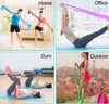 Joga Pilates Stretch Oporty Oporaty Wysokiej Szkolenia Elastyczne Fitness CrossFit Sprzęt do ćwiczeń TPE Ciągnięcie Paski napięcia Oporność