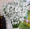 Искусственные поддельные Babys Breath Gypsophila Silk Flowers Bouquet Главная Свадебные украшения Декор