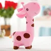 Dorimytrader belle peluche girafe animal doux poupée grand dessin animé cerf jouet oreiller pour enfants cadeau 28 pouces 70 cm DY506248176901