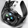 Män Kvinnor Smart Watch Armbandsur Stöd med Kamera Bluetooth Sim TF-kort SmartWatch för Android Phone Par Watch