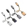 كابل مايكرو USB USB 3.1 نوع C-USB-C OTG كابل USB3.1 ذكر إلى USB2.0 نوع-A الحبل أنثى محول شحن الهاتف المحمول