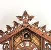 1pc rotro Vintage Wall Clock Hanging Handcraft Wooden Cuckoo Clock Clock Style House Clocks لغرفة المعيشة Decoration4003995