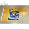 ECHL Toledo Walleye Flag 3 * 5ft (90cm * 150cm) البوليستر راية الديكور تحلق هدايا المنزل حديقة الاحتفال هدايا