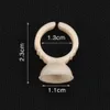 100st Size Disponertable Ink Cup Holder Rings Eyebrow Tattoo Silicone Without Division Disposal Supply Permanent Makeup