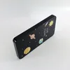 Retail Metal Presentförpackning för iPhone XS Telefon Case Candy Cookie Tenn Små Tillbehör Förpackning Kan Box Tank Rektangulär Paket