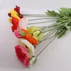 10Pcs 100cm long Poppy Plastic Dahlia for Flower wall Wedding Decoration Home Living Room Vase Floral Arrangement flower Wreath