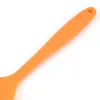 Flexibler hitzebeständiger integrierter Griff Silikonlöffel Multifunktionsschaufel Schaber Spachtel Eiscremekuchen für Schaufel Küchenwerkzeug LX1404