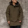 Winter Down Parkas Men Lanfd 디자이너 Parka 후드 따뜻한 따뜻한 재킷 야외 모피 코트 커스터마이즈 남성을위한 플러스 크기