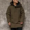 Inverno Down Parkas Men Men Lanfd Designer Parka Capuz Jackets Warm Casacos de pele ao ar livre personalizam plus size para masculino