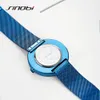 cwp SINOBI Originele Onregelmatige Creatieve Milan Strap Horloges Mannen draaien wijzerplaat horloges Sporthorloge Drop schip