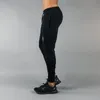 Alphaletete Yeni Sweatpants erkek Katı Egzersiz Vücut Geliştirme Giyim Rahat Spor Salonları Fitness Sweatpants Joggers Pantolon Sıska Pantolon Sh190915