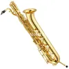 Jupiter JBS-1000 Saxophone Baryton Mi Plat Or Laqué Instrument de musique International Avec Étui Accessoires Livraison Gratuite