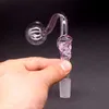 4 Color Curved Glass Bowl Piece Foothahs Pyrex Oil Palnik Rury Kształt Kształt Kształt 14mm Złącze męskie Do Bong Akcesoria do palenia