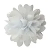 2021 4 "Big Chiffon Circle Flower för DIY Baby Headband Without Clip Hair Accessory Factory Erbjud direkt