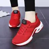 Chaussures de tennis pour femmes Fitness baskets 2019 nouveauté femme doux Gym chaussures de sport blanc rouge femmes formateurs chaussures de sport