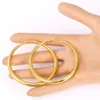 Big Earrings New Trendy Stainless Steel18K Real Gold Plated Fashion Jewelry Round Large Size Hoop Earrings for Women99848179738782