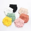 Vêtements de bébé Bloomers à volants PP Pantalons Été Triangle Pain Pantalons Shorts Garçons Filles Boutique Couche Couvre Enfants Sous-Vêtements YPP195