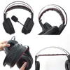 Hörlurar nubwo 7.1 Spel Lysande headset PC Gamer Bassörlur med MIC för PS4 -mobiltelefon N2U USB -spel hörlurar med LED -ljus för