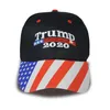 Donald Trump 2020 Baseball Cap machen Amerika wieder groß Hut Stern Streifen USA Flagge drucken Sport Outdoor Cap LJJA2954