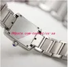 Top Sapphire Ladies Watch kwarc luksus W5200013 20 mm krystalicznie biały prostokąt Big Diamonds Case Women Watche Watch29955589