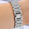 Luxury Diamond Watchband Straps For Apple Watch Ultra 49mm 41mm 45mm 38mm 42mm 40mm 44mm Fashion Design Rostfritt st￥lband IWATCH Series 8 7 6 SE 5 4 3 2