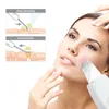 Vibration ultrasonique Microdermabrasion Nettoyer les pores du visage Épurateur de peau Éliminer les points noirs Enlèvement de l'acné Nettoyant pour le visage Masseur Machine exfoliante