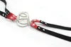 Bondage PU Leather Open Mouth Restraint O Ring Gag Plug Oral Fixation Harness Fetish Toy #R98