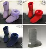 2020 pas cher en Stock demi bottes 12 couleur hiver bottes de neige sexy WGG femmes bottes de neige hiver chaud botte coton rembourré chaussures