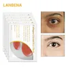 NEW LANBENA 24K Gold Eye Mask Collagen Eye Patches Anti Dark Circle Puffiness Eye Bag Moisturizing Skin Care 6 Colors