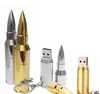 Metal Pen Drive Bullet USB Flash Drive 4G 8G 16G 32G 64G Pendrive Flash Card USB 2.0 U disco Flash Memory Stick