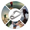 Carabiner Clip Rope Buckle Lock 2pcs 516inch 8mm Stainless Steel Spring Hook Carabiner Marine Grade Safety Clip4029896