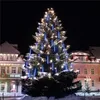 Meteor Lights Pomelotree 540 LED impermeabile pioggia di meteoriti luce a cascata per la decorazione dell'albero di Natale di nozze di Capodanno