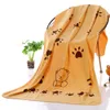 140 * 70 cm Super-sized Microfiber Sterke Absorberende Water Bad Huisdoek Dog Handdoeken Golden Retriever Teddy General Hot Sale