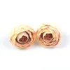 100 stks 4 cm zijde rose knop kunstmatige bloem hoofden voor bruiloft kamer decoratie diy krans geschenkdoos scrapbooking craft nep bloemen
